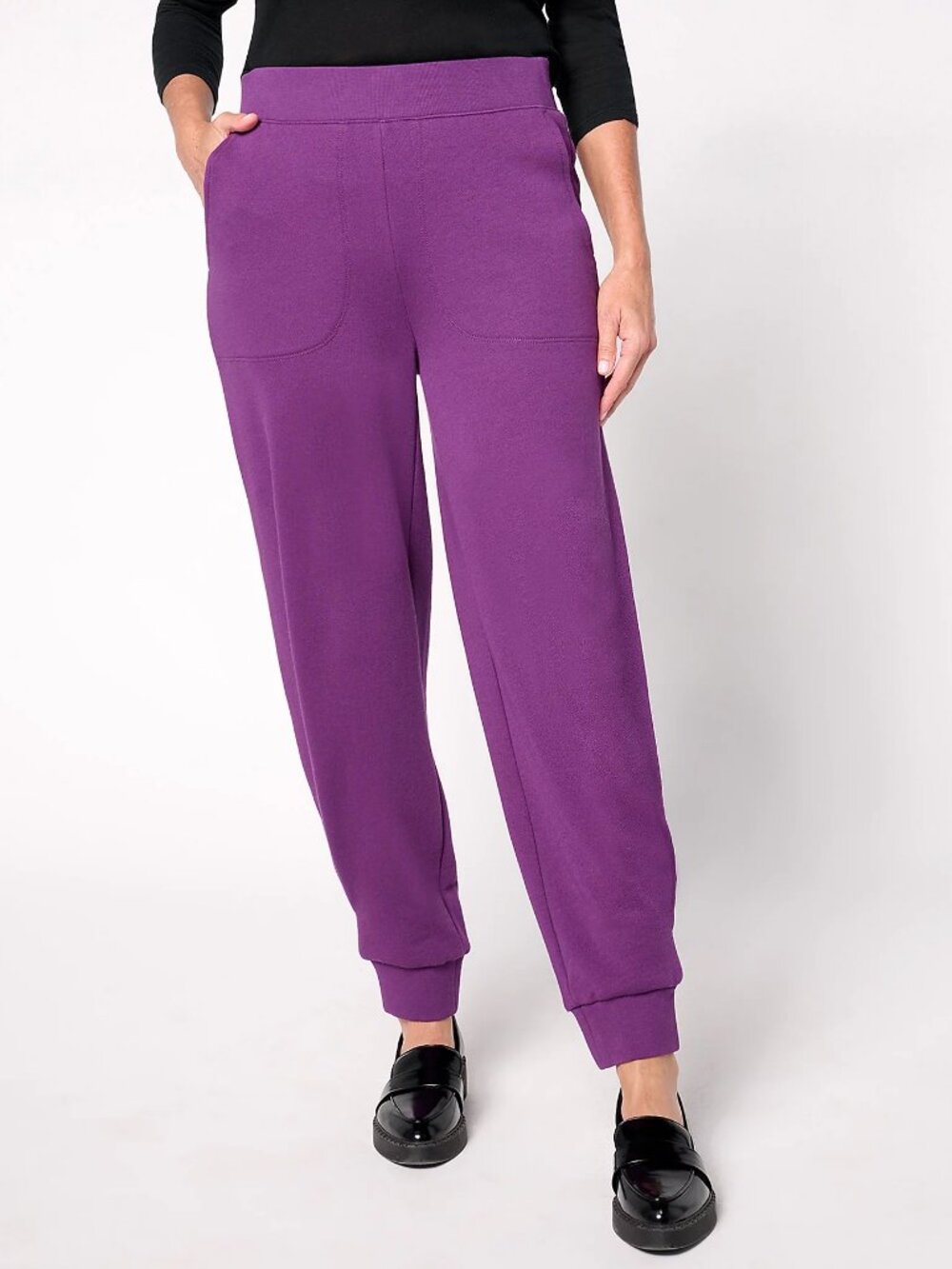 Carla Rockmore Collection Regular Sculpted Leg Sweatpant, Sz 1X a670433